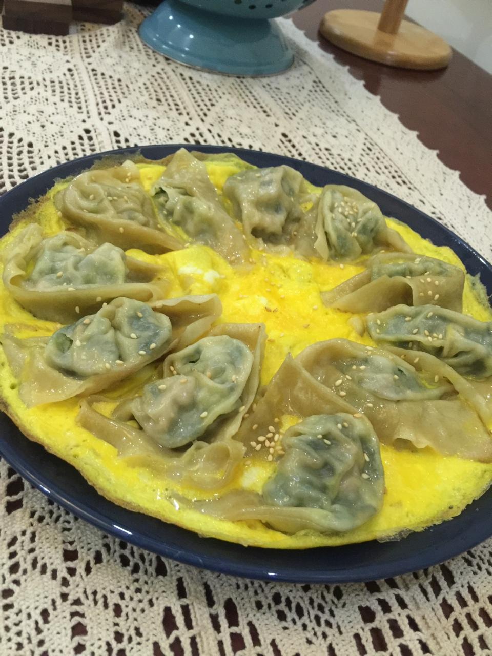 抱蛋煎馄饨