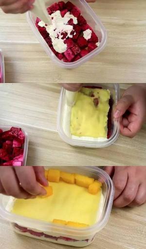 简单的水果盒子蛋糕的做法 步骤8