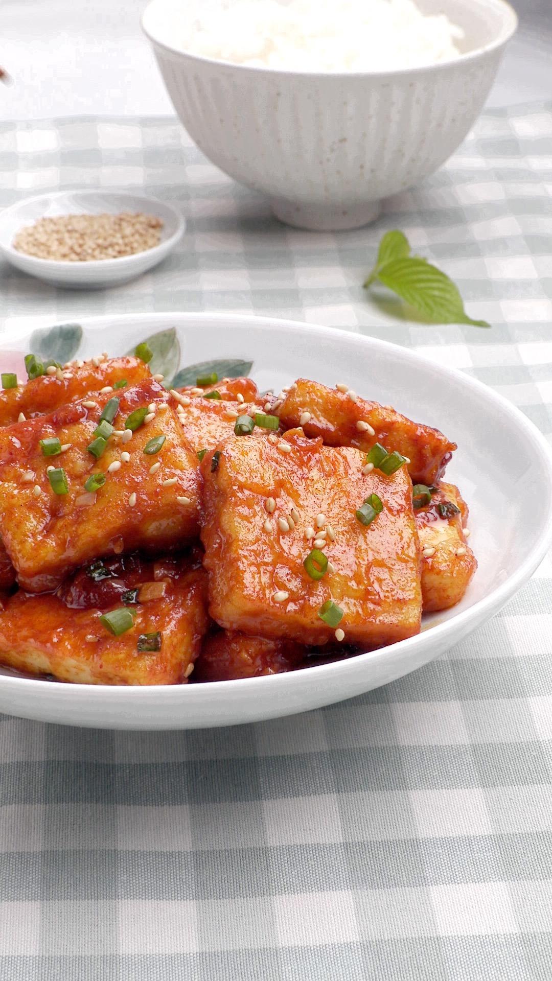 韩式煎豆腐