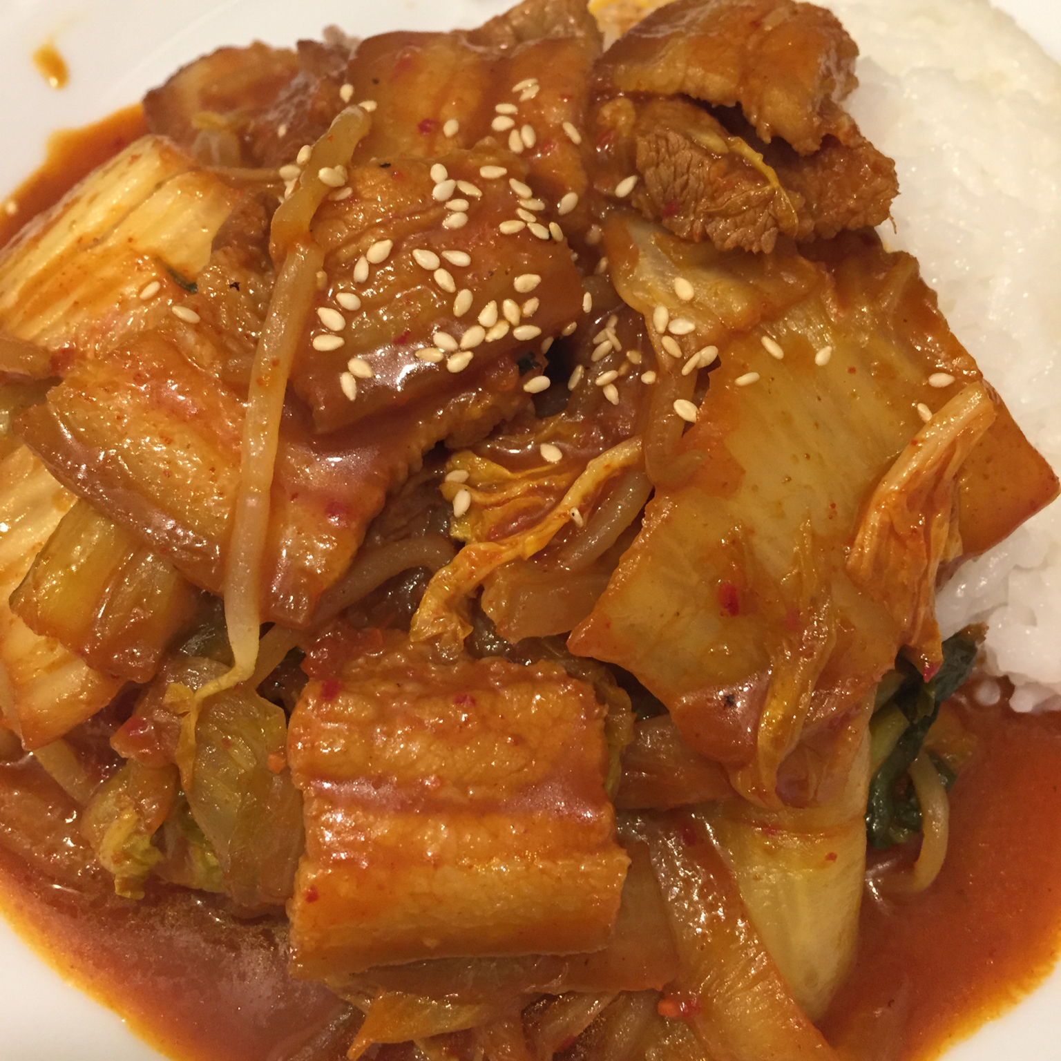 韩式泡菜五花肉