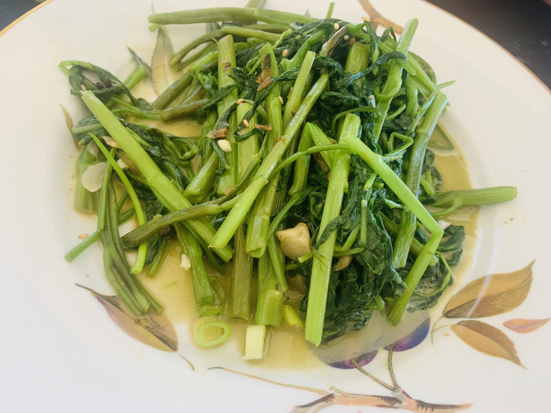 腐乳空心菜，好吃还减肥