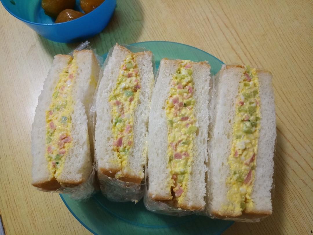 快手美味鸡蛋三明治