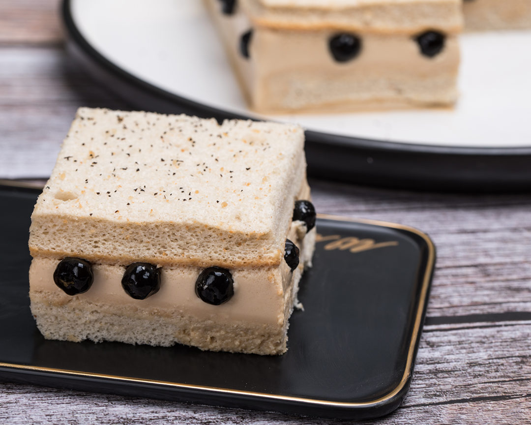 超火爆-珍珠奶茶慕斯蛋糕的做法