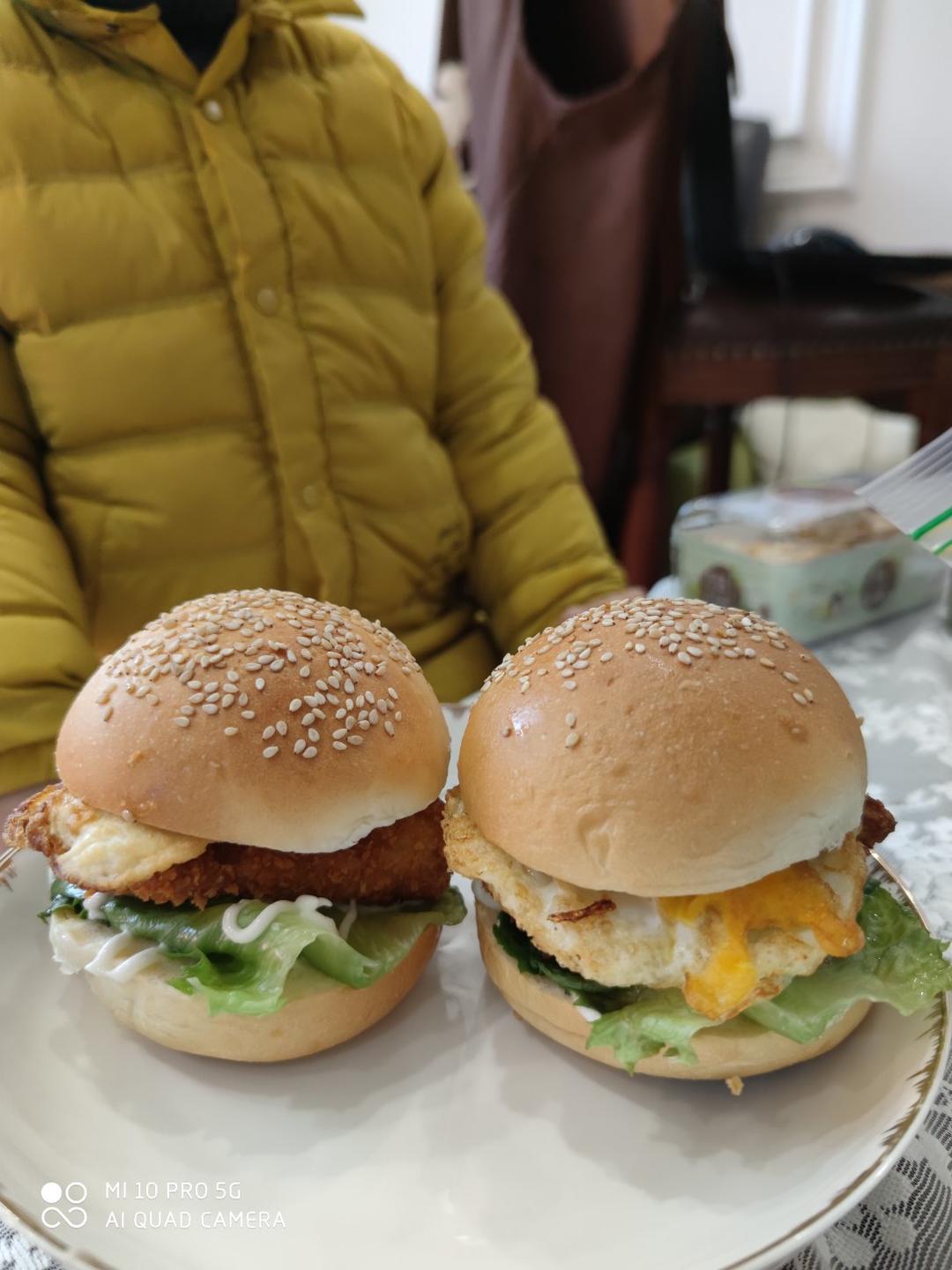 汉堡（基础汉堡胚做法）