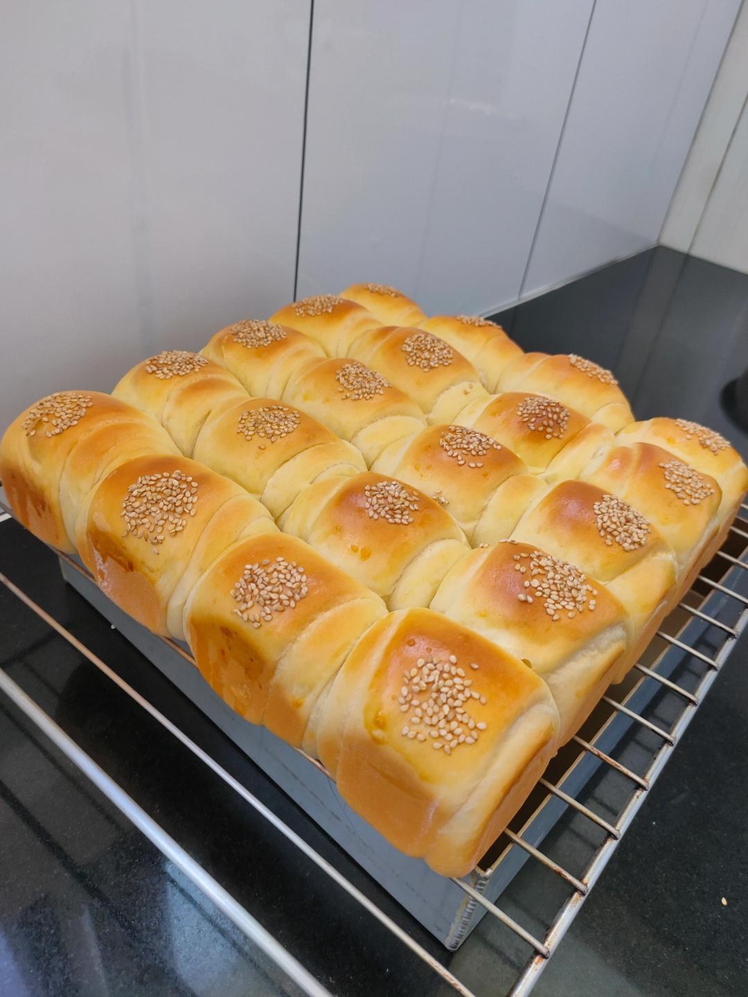 牛奶面包卷（直接法）