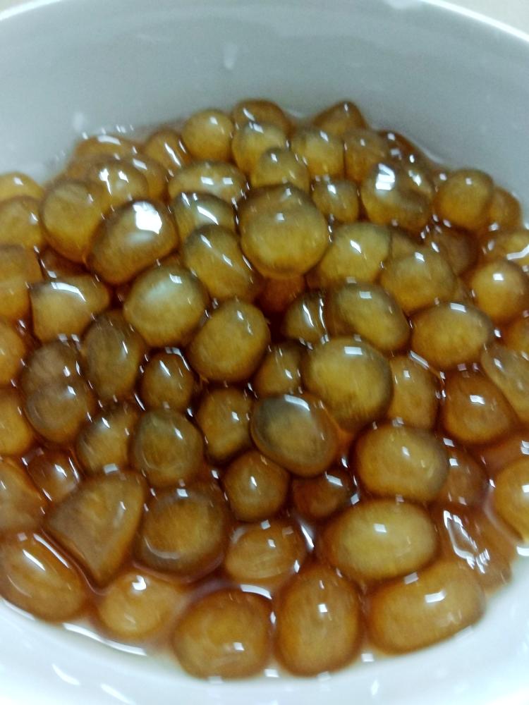 自制琥珀珍珠的做法