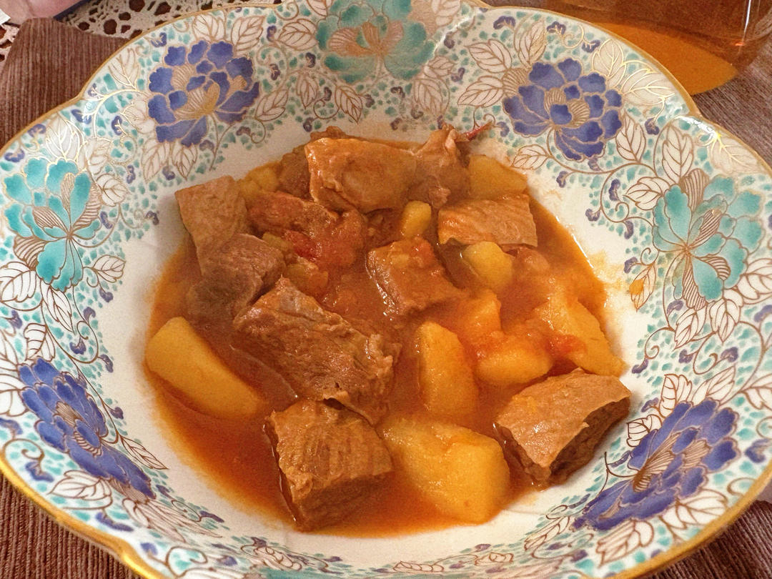 番茄土豆炖牛腩