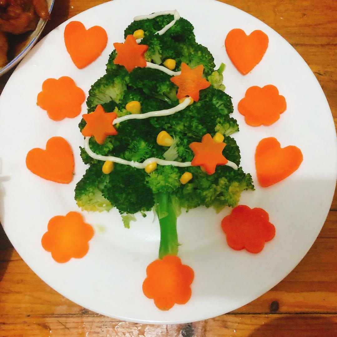 西兰花圣诞树-简单快手