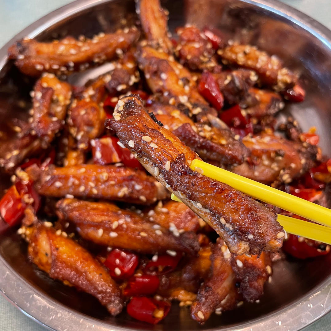 干煸鸡翅