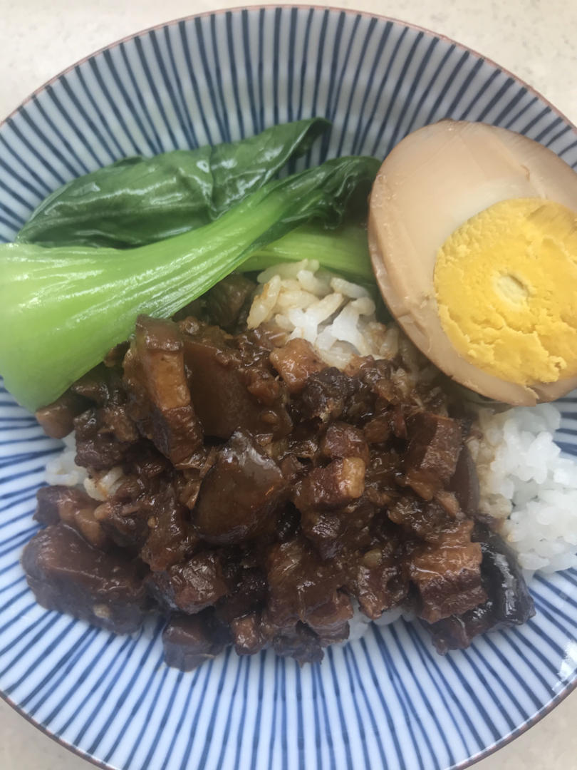 【台式卤肉饭】最地道的卤肉饭，4步就搞定！