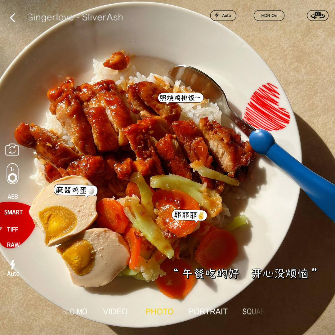 日式照烧鸡排饭