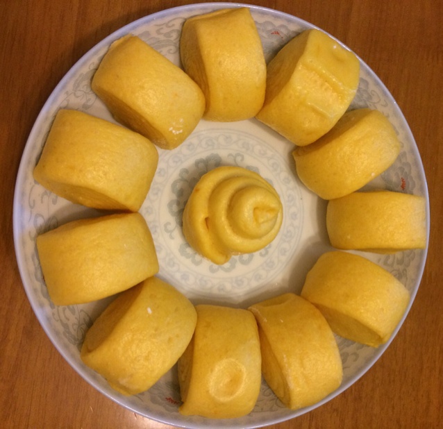 胡萝卜奶香馒头