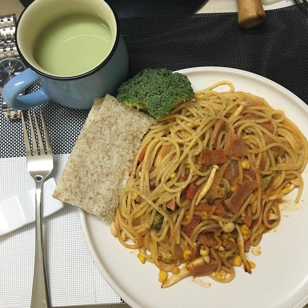 芝士番茄意面
