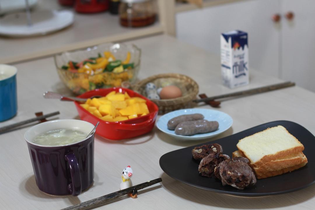 建个菜谱记录周末早餐吧