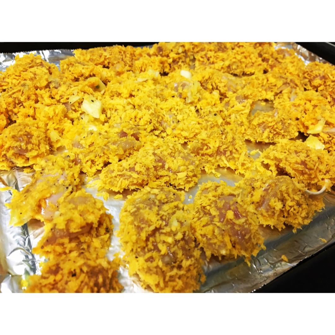 烤箱版鸡米花