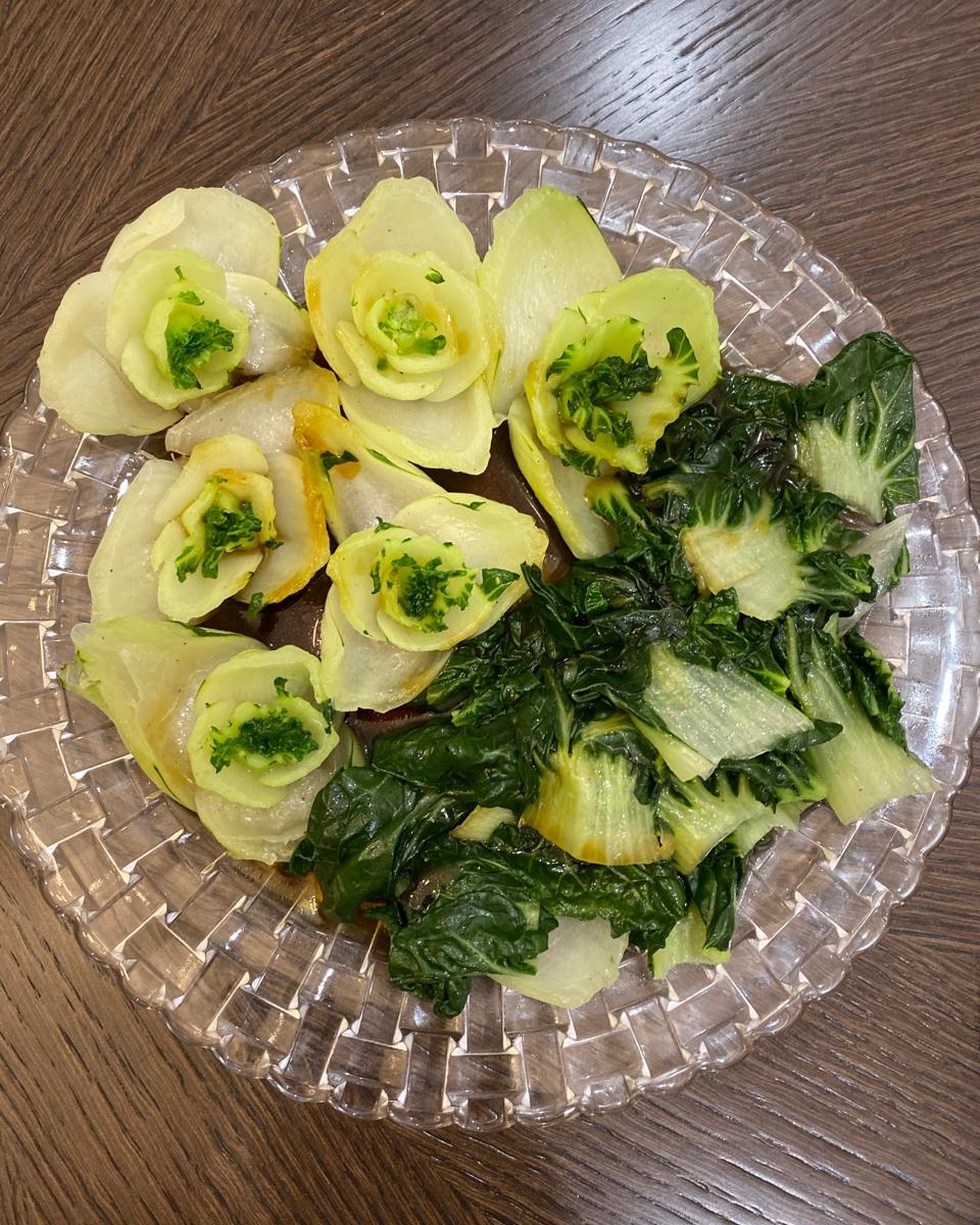 网红白灼奶白菜秘笈