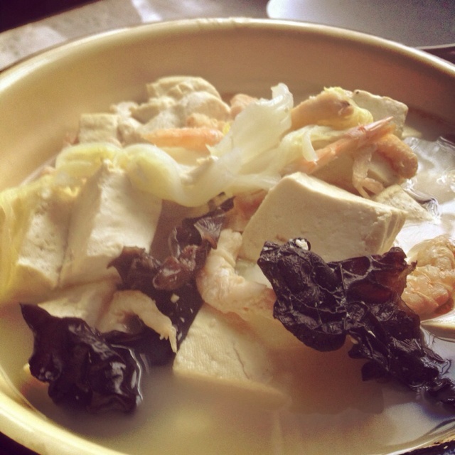 冻豆腐白菜汤