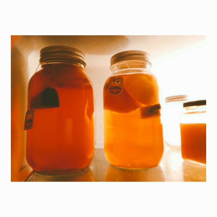 夏日冰爽蜜桃冰茶