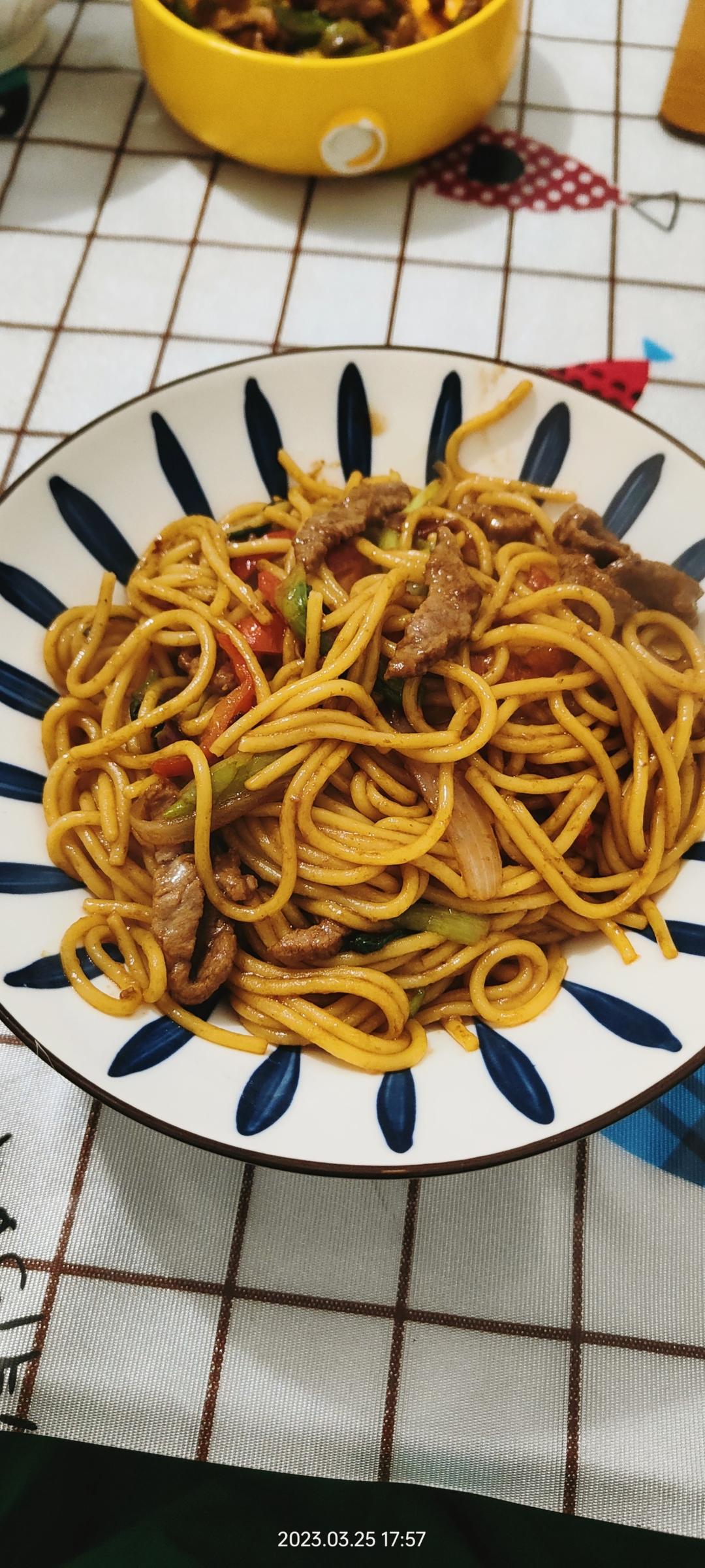 比餐厅好吃的黑椒牛柳意面🍝零失败简单教程