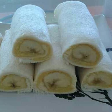 香蕉吐司卷