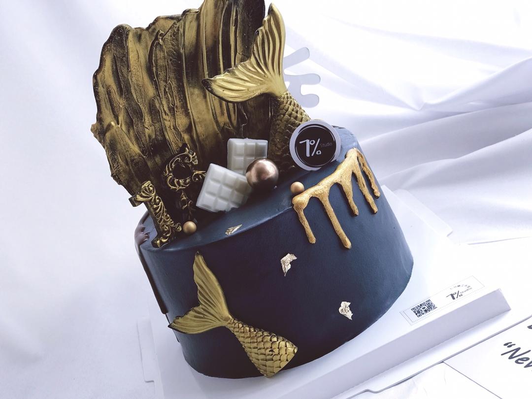 抹面，如何抹出一个渐变色的蛋糕。