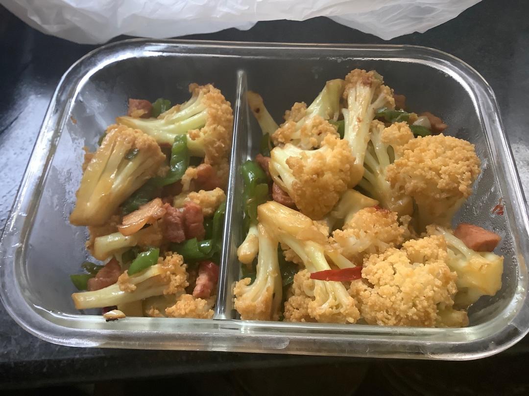 和饭店一个味道的干锅花菜
