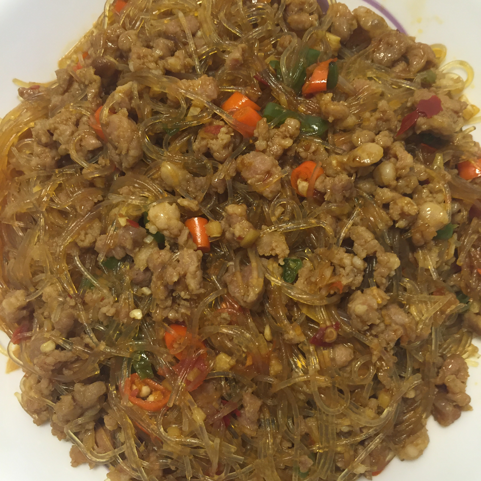 肉末粉丝 Pork with Glass Noodles