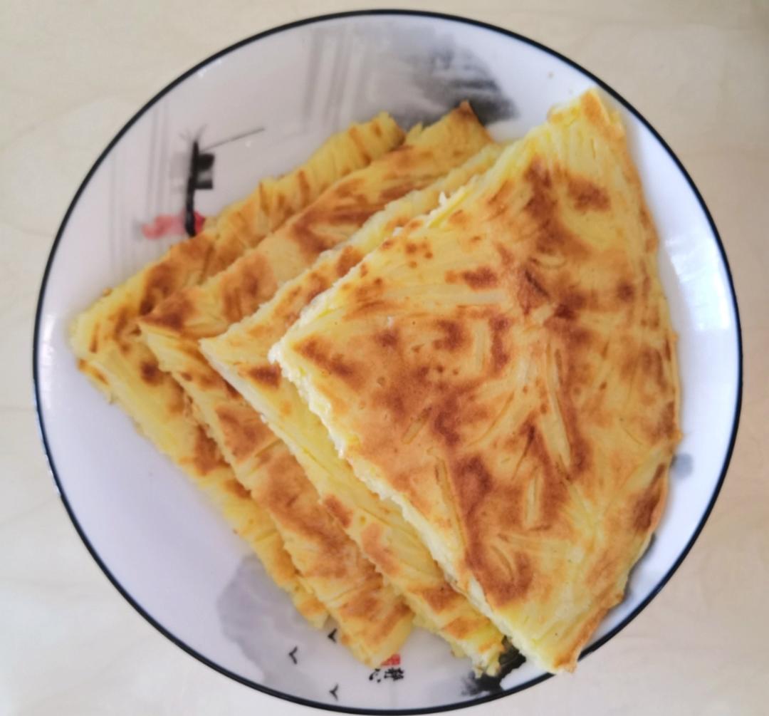 鸡蛋土豆丝饼