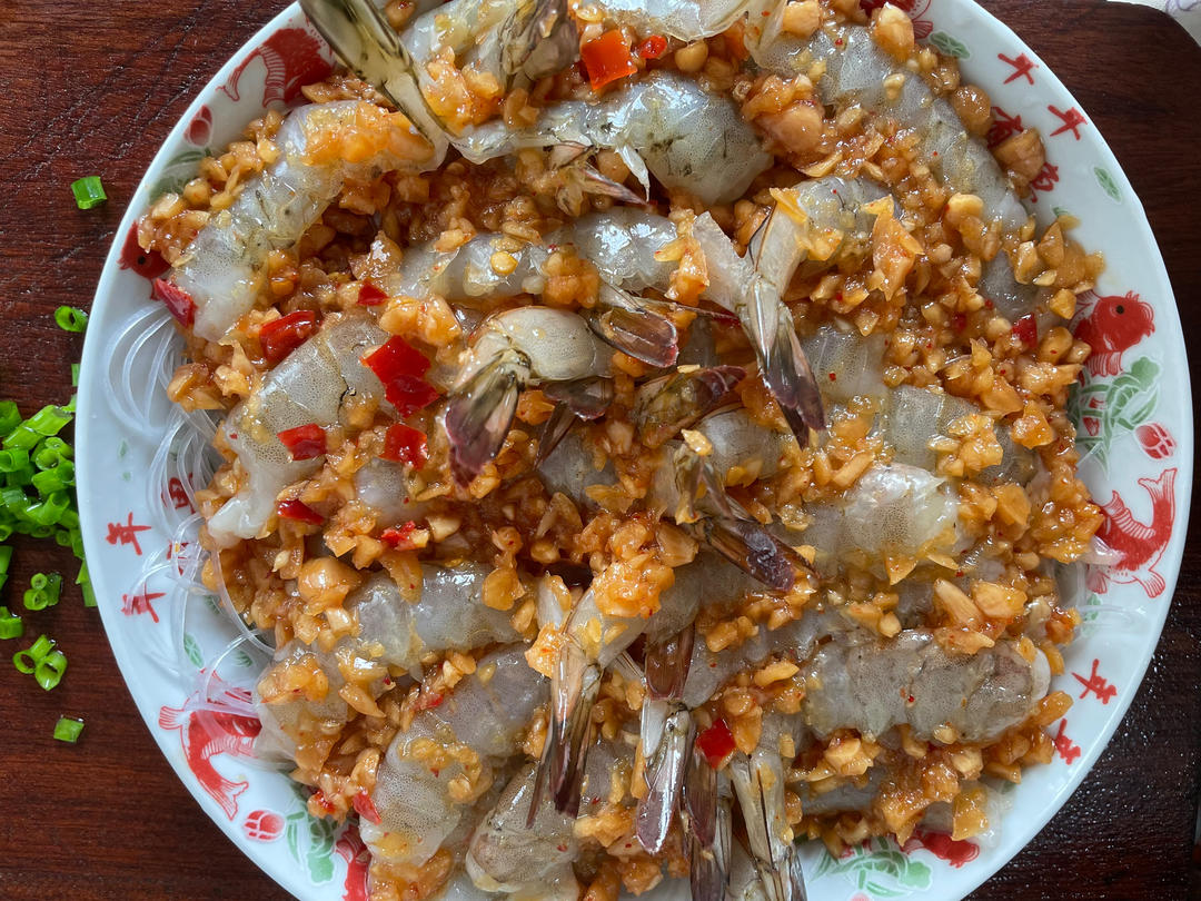 蒜蓉粉丝开背虾
