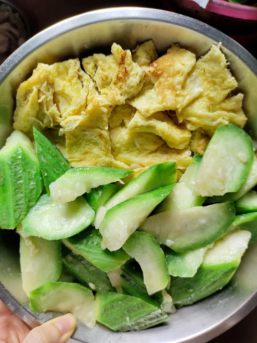 丝瓜鸡蛋汤