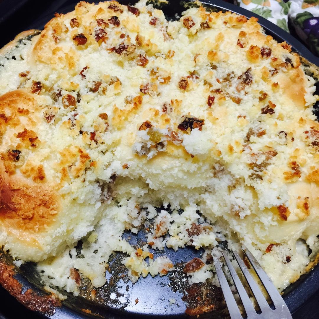 椰蓉蜜豆泡浆面包