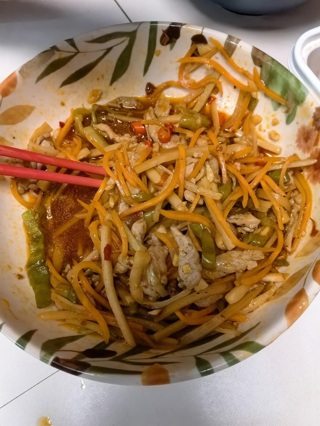 鱼香肉丝（下饭家常菜）