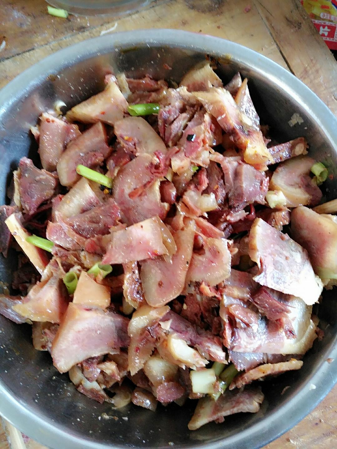 凉调猪头肉