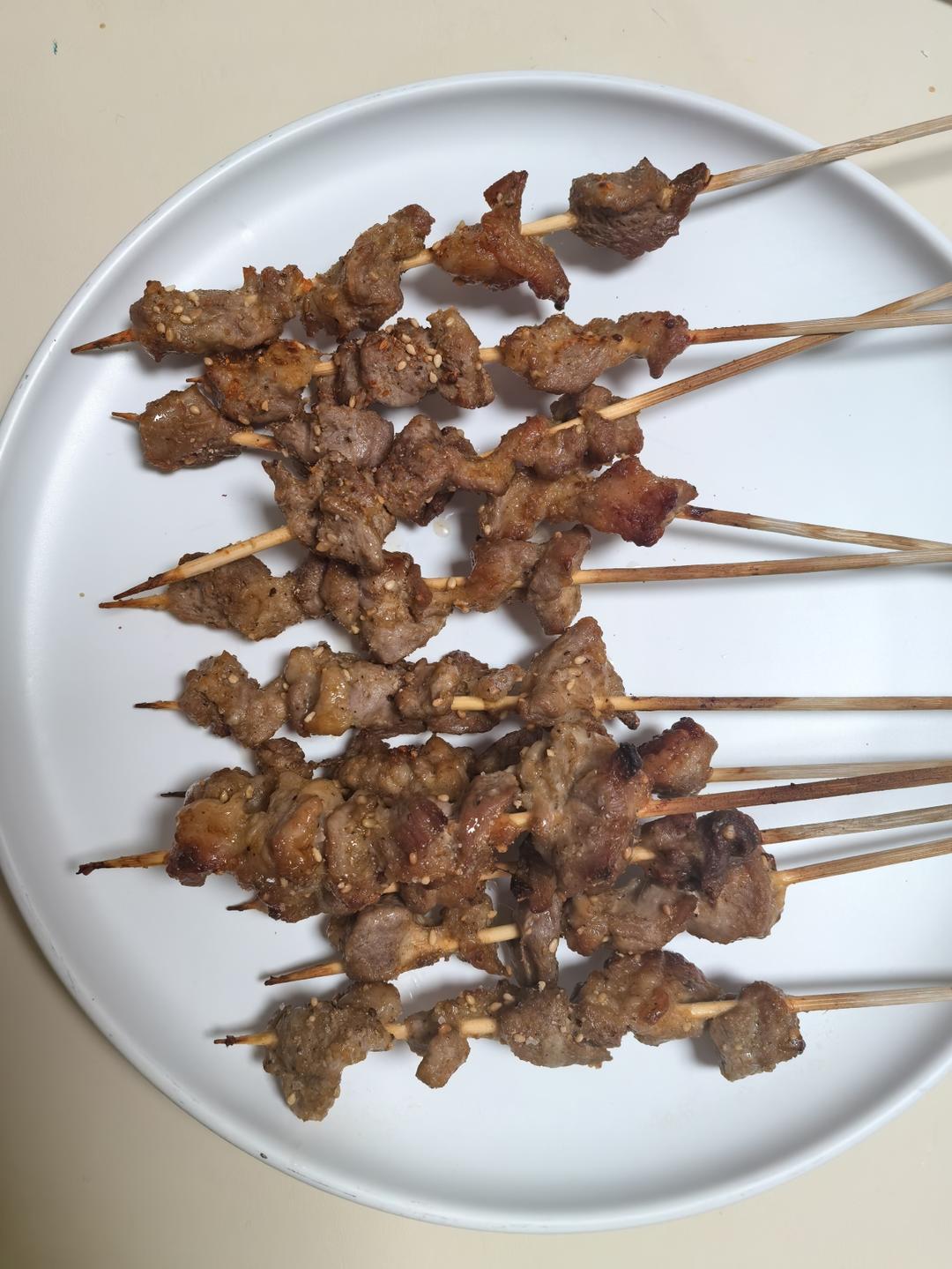 烤羊肉串㊙️腌制是关键❗️（烤箱版）