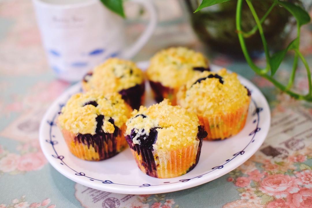 蓝莓玛芬蛋糕 Blueberry Muffin