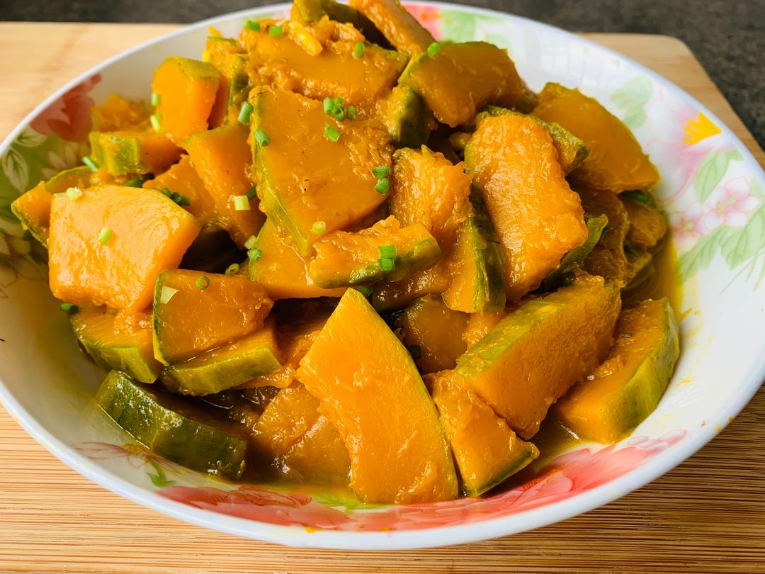 减脂系列——焖老南瓜