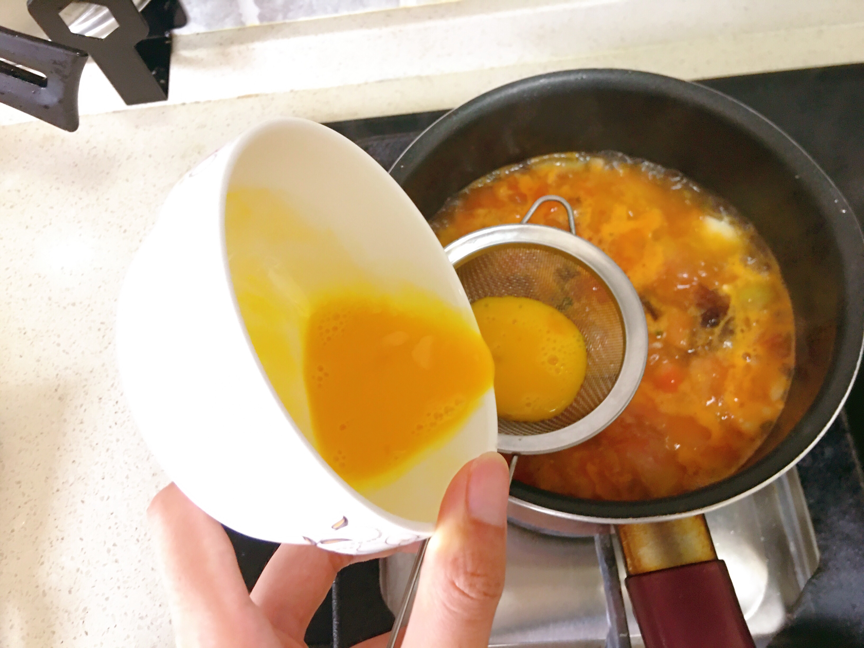 （宝宝辅食）开胃补钙的番茄豆腐汤的做法 步骤11