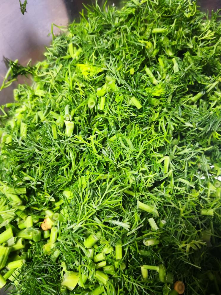 早餐｜茴香猪肉煎饼的做法 步骤1