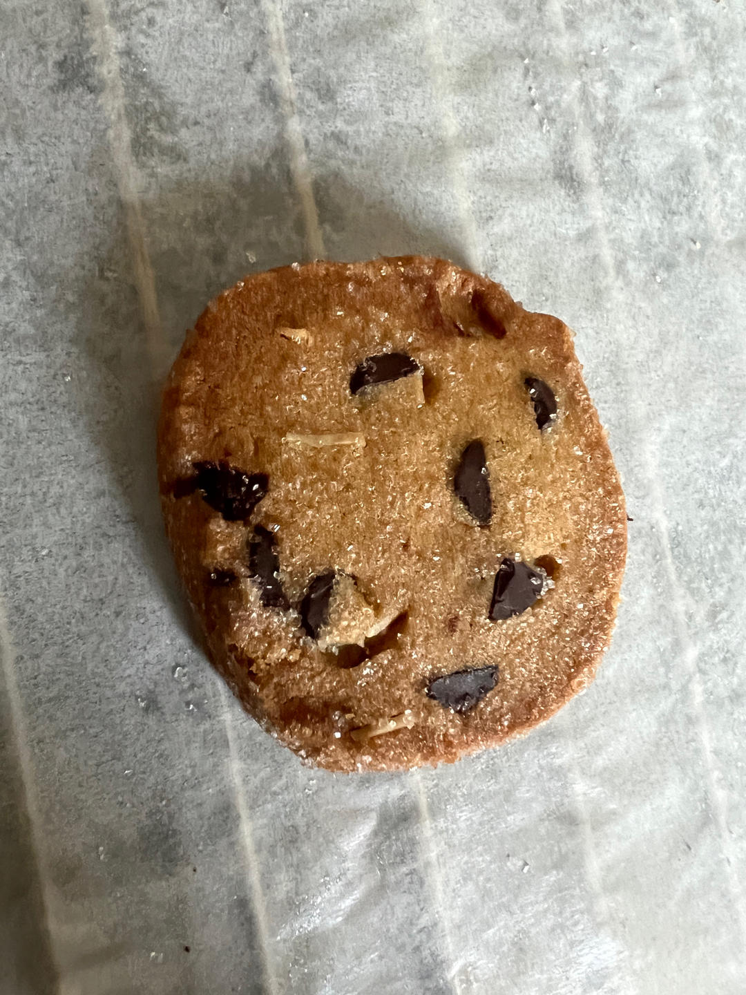 咖啡杏仁曲奇饼干，酥脆好吃，简单好做