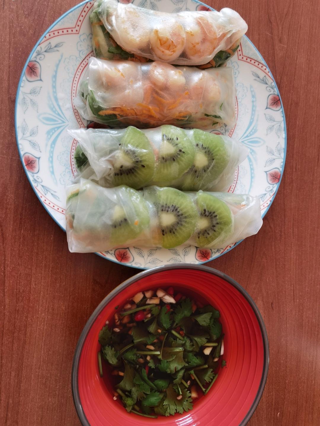 【外貌协会🌴】越南春卷（附蘸汁做法，超低热量！）