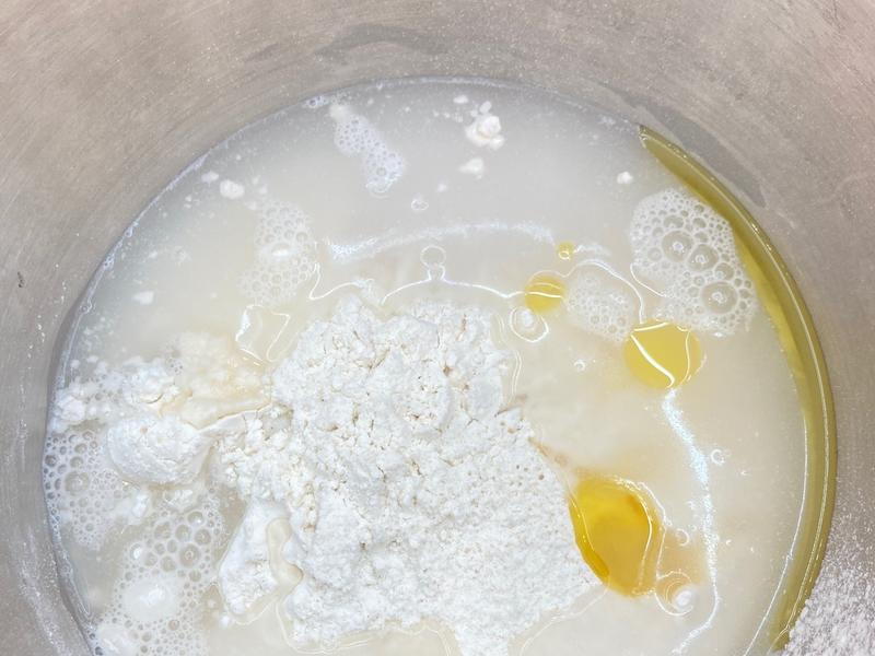 纯奶手撕吐司的做法 步骤1