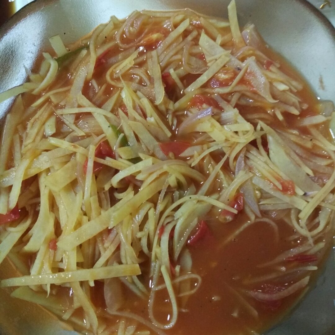 番茄土豆丝