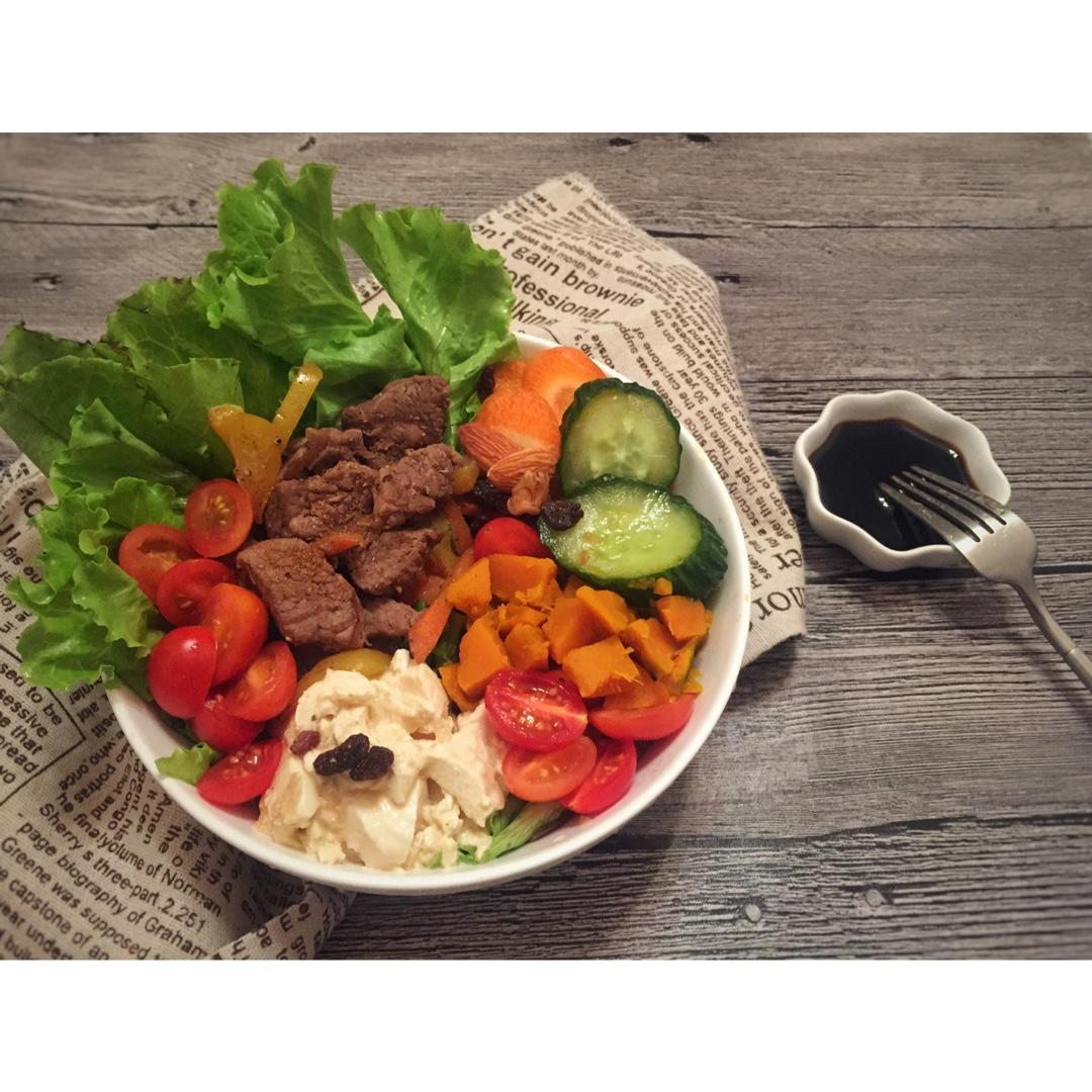 彩椒牛肉粒
