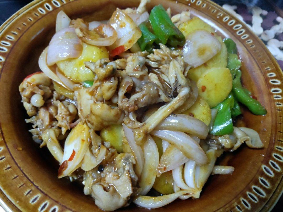 干锅牛蛙