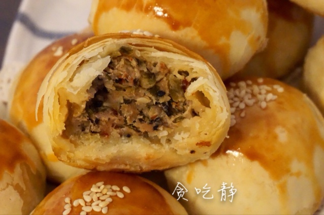 泳式鲜肉榨菜月饼