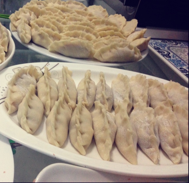 芹菜猪肉大馅饺子