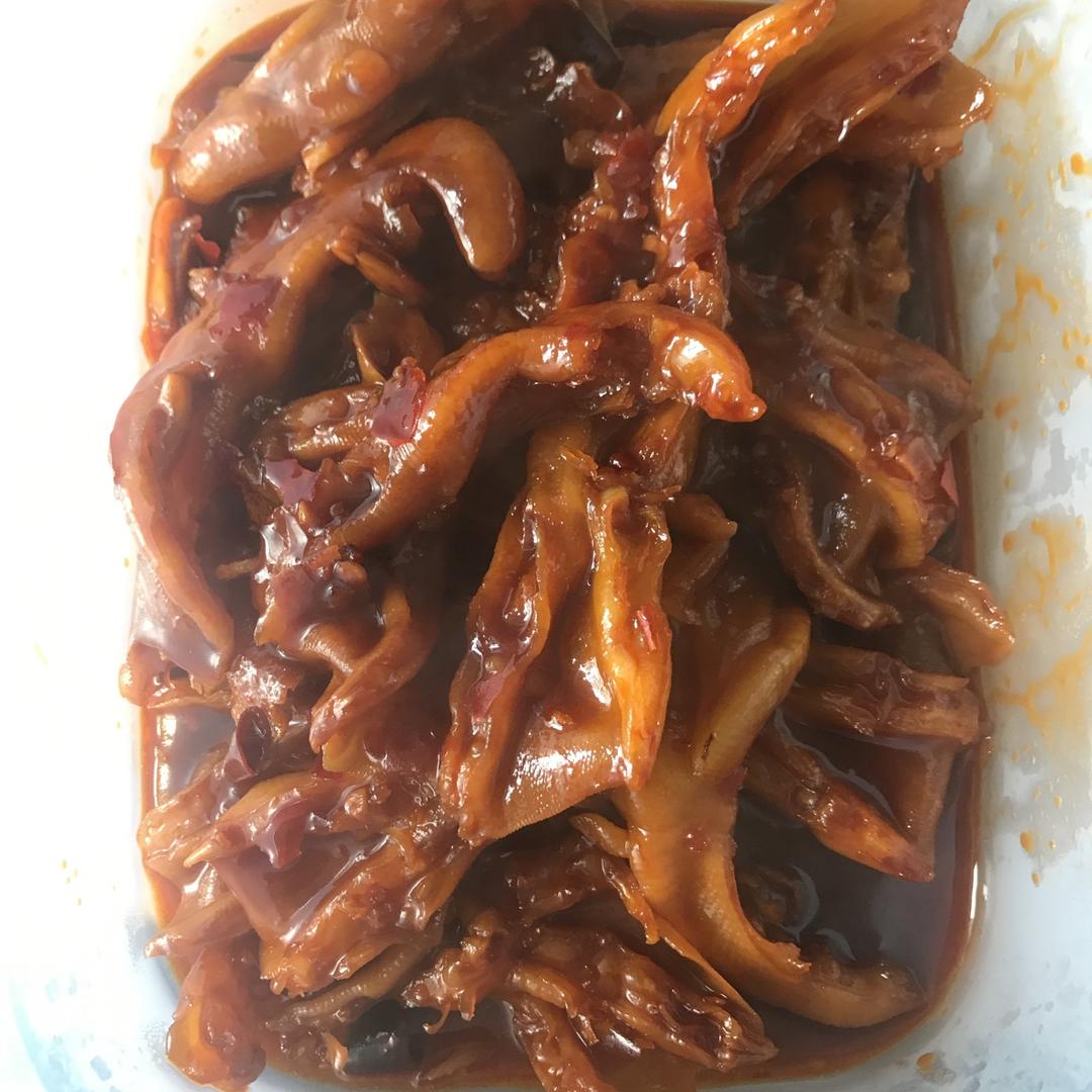 麻辣鸭掌