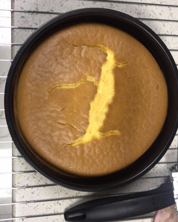长帝32寸烤箱8寸戚风蛋糕 不败食谱