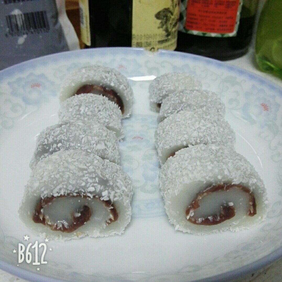 豆沙糯米卷