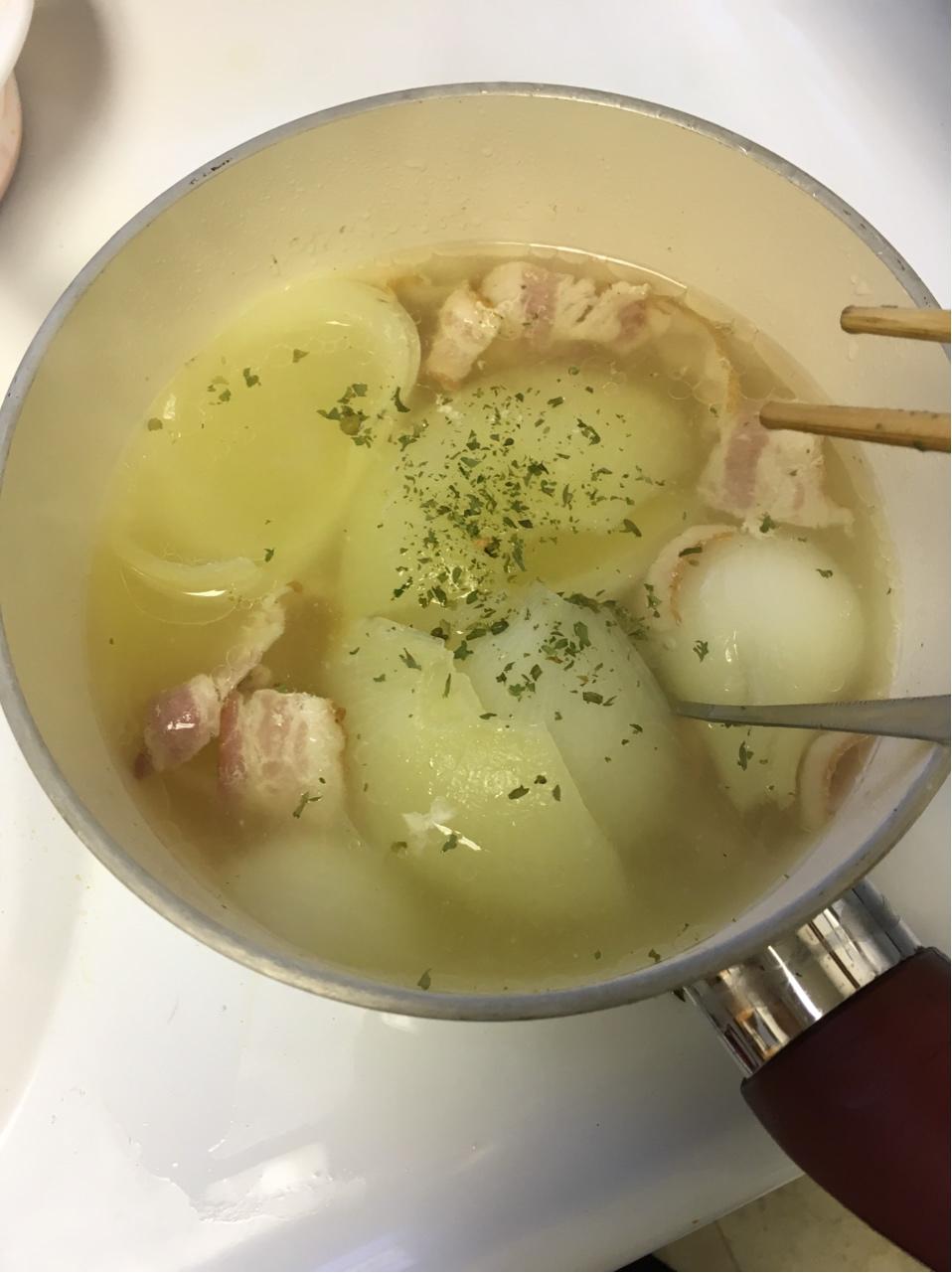 整个洋葱汤，我就是个大写的奇葩存在｜小羽私厨